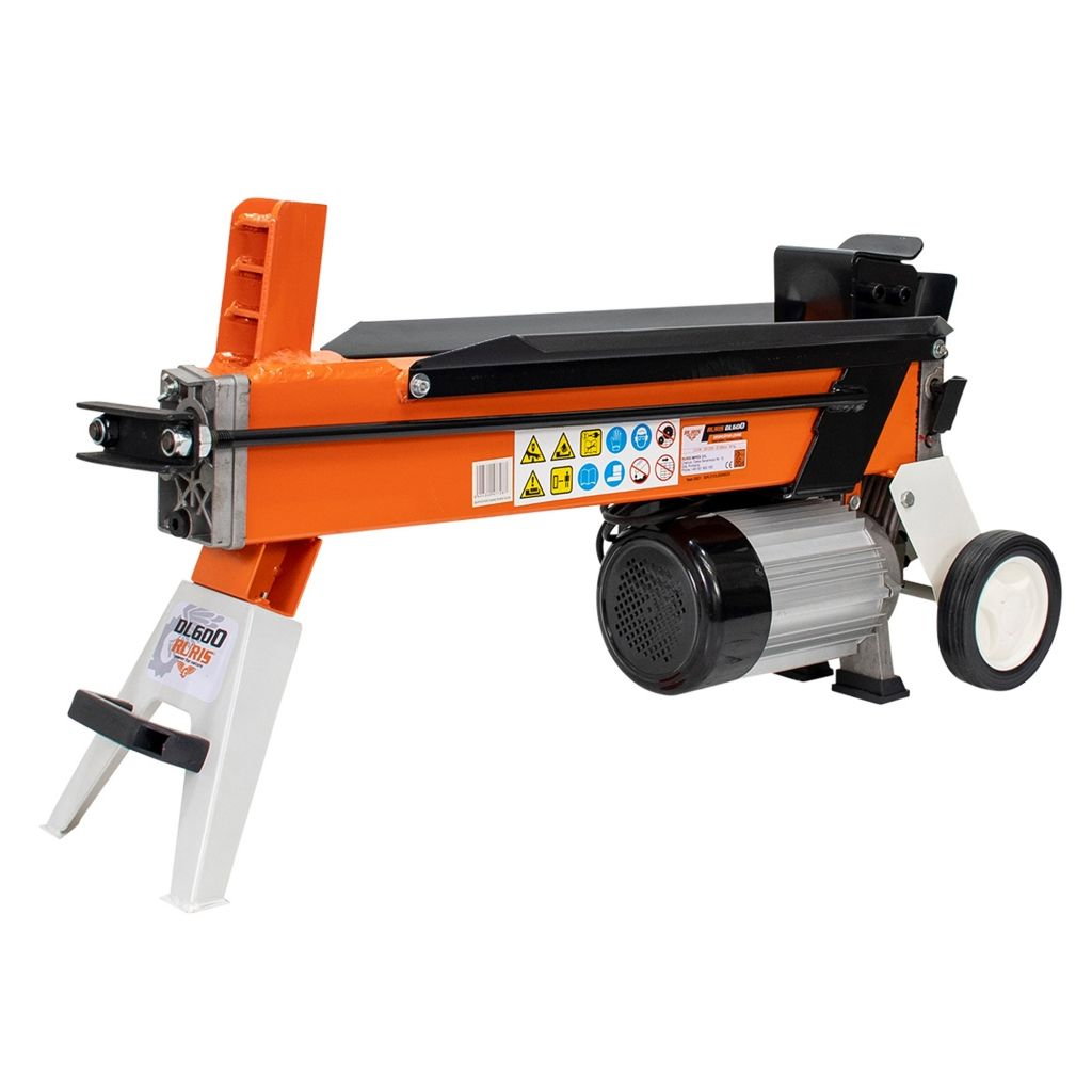 Holzspalter RURIS DL600, 6 Tonnen, Elektromotor 2,2 kW, Dmax 250 mm