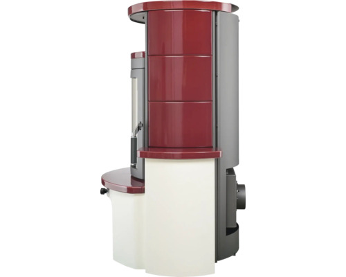 Kaminbausatz Hark Avenso GT ECOplus Keramik bordeaux 8 kW