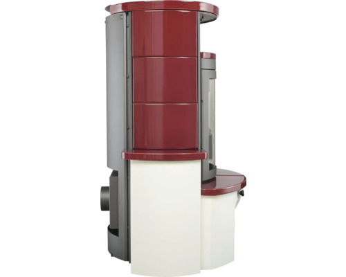 Kaminbausatz Hark Avenso GT ECOplus Keramik bordeaux 8 kW