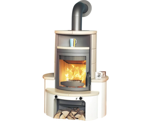 Kaminofen Hark Avenso GT ECOplus Keramik creme 8 kW