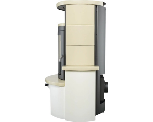 Kaminofen Hark Avenso GT ECOplus Keramik creme 8 kW
