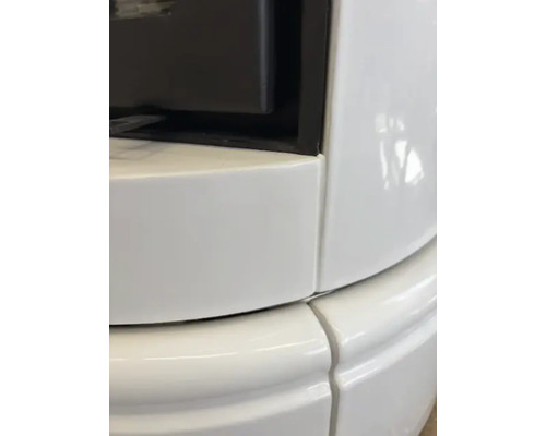 Kaminofen Kachelofen DOMOFIRE Genf Keramik weiß 9 kW mit Wärmespeicher